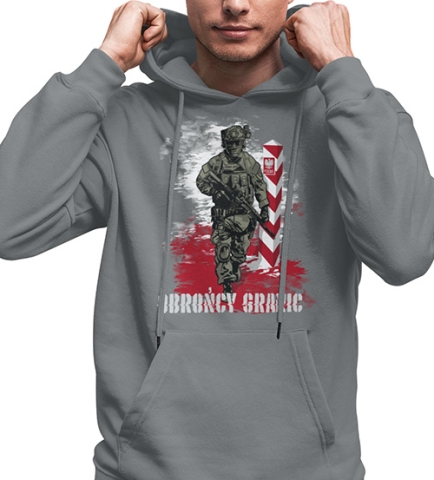 BLUZA Z KAPTUREM PATRIOTYCZNI OBROŃCY GRANIC 2
